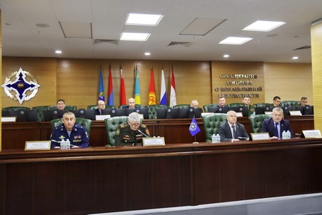 The CSTO Joint Staff hosted a meeting of representatives of national bodies of the CSTO member states authorized to cooperate with the CSTO Crisis Response Center