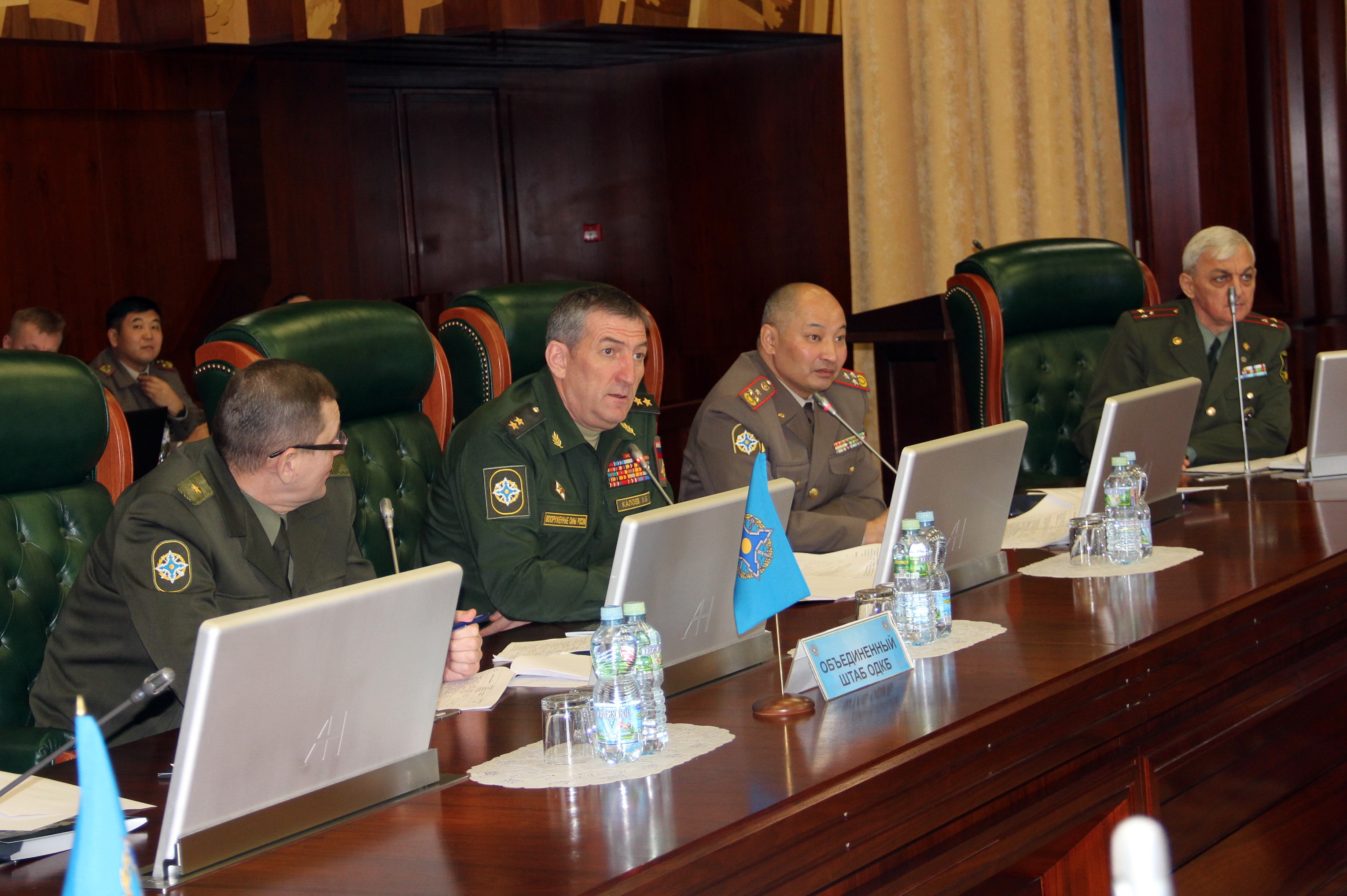 Representatives of the defense departments discussed plans for joint training of government bodies and forces and means of the CSTO collective security system
