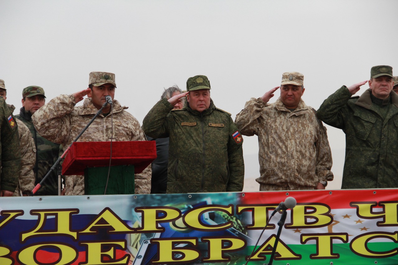 На территории Республики Таджикистан продолжается совместное учение Коллективных сил ОДКБ