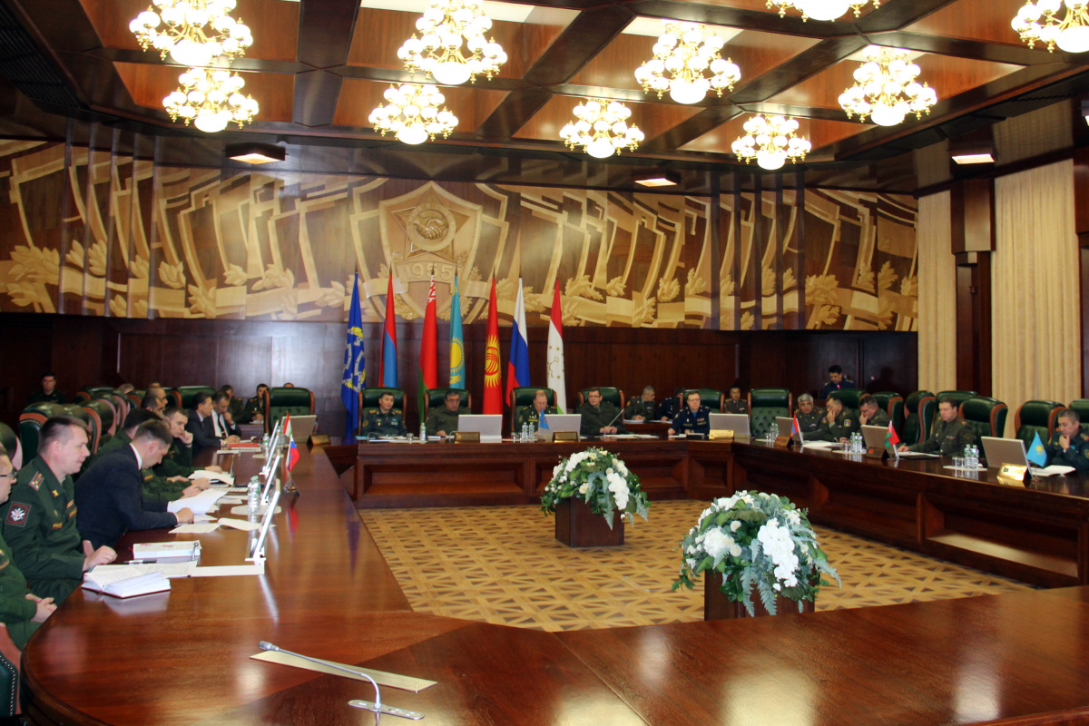 Consultations on the development of military cooperation between the Organization's member states were held at the CSTO Joint Staff