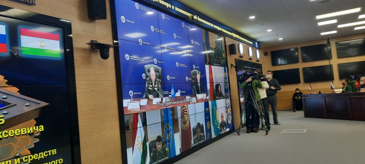 The Chief of the CSTO Joint Staff Anatoly Sidorov informed at an on-line briefing about the readiness of the assets of the CSTO collective security system for the joint operational and strategic training "Combat Brotherhood-2021”