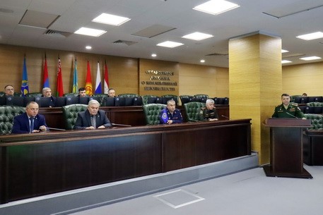 The Joint Staff held a meeting on improvement of information interaction between the CSTO Crisis Response Center duty services and the Coordination Service of the Council of Border Guard Commanders of the CIS member states