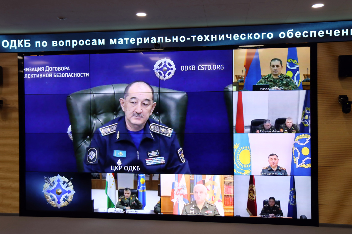 A meeting of the CSTO Defense Ministers Council Working Group on the logistical support of the CSTO Collective Forces was held