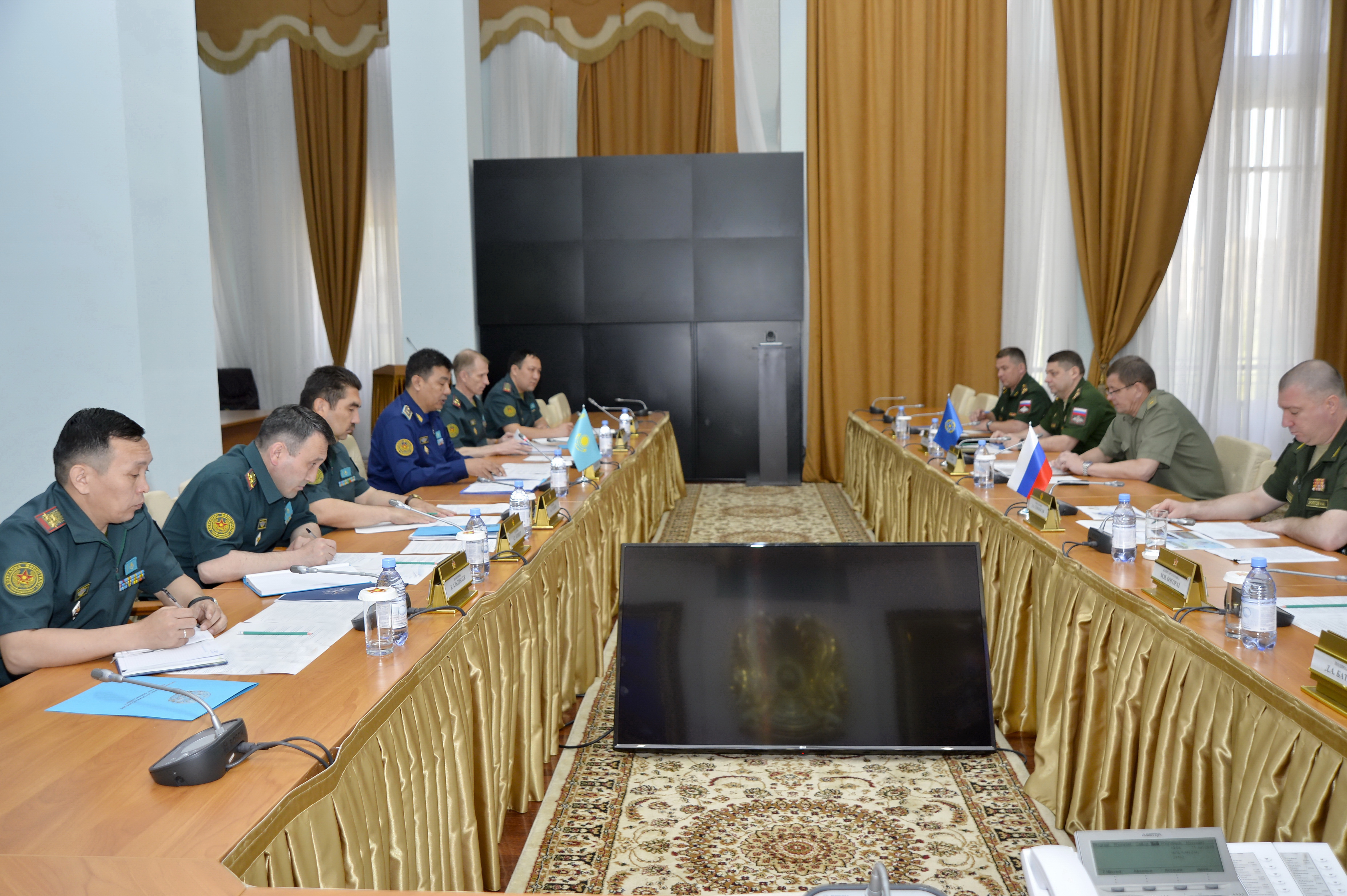 Working visit to the Republic of Kazakhstan, aimed to improve the CSTO crisis response system