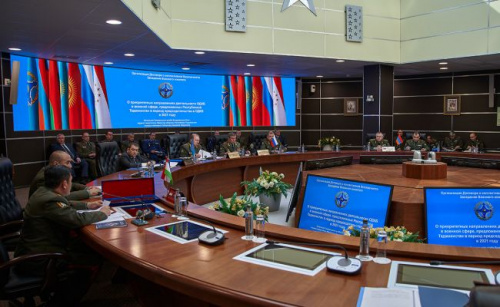 The CSTO Military Committee has discussed the enhancing military cooperation between the CSTO member states, as well as the challenges and threats to military security in the Organization's area of responsibility
