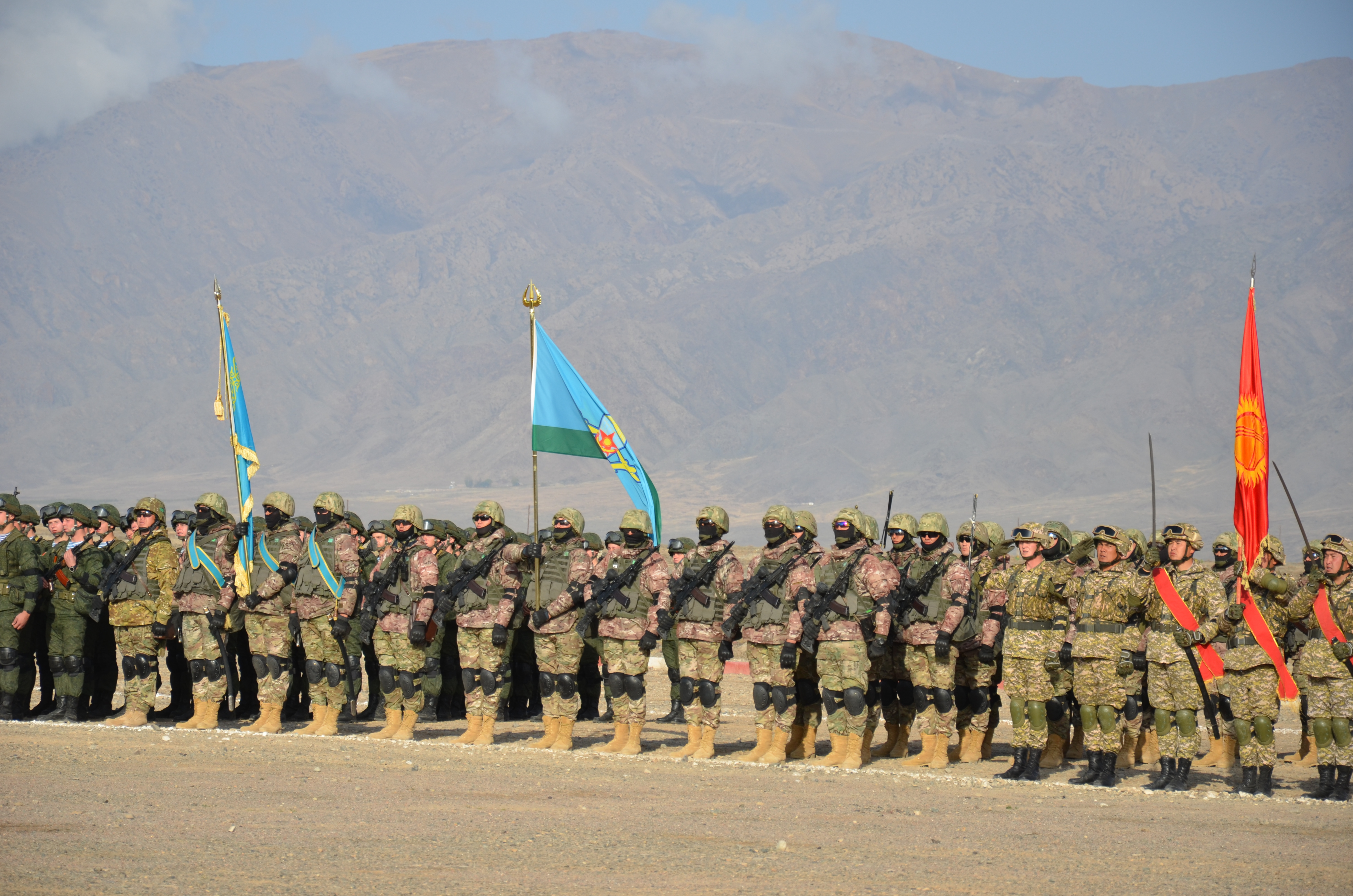 В Кыргызской Республике началось командно-штабное учение с воинскими контингентами Коллективных сил оперативного реагирования ОДКБ «Взаимодействие-2018»