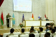 Начальник Объединенного штаба ОДКБ провел рабочую встречу с военнослужащими, прибывшими на обучение в ВУЗы Министерства обороны Республики Казахстан