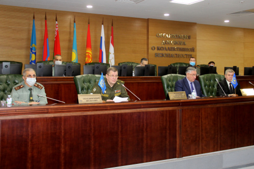 В Объединенном штабе ОДКБ в режиме видеоконференции состоялись консультации по плану совместной подготовки органов управления и формирований сил и средств системы коллективной безопасности на 2022 год