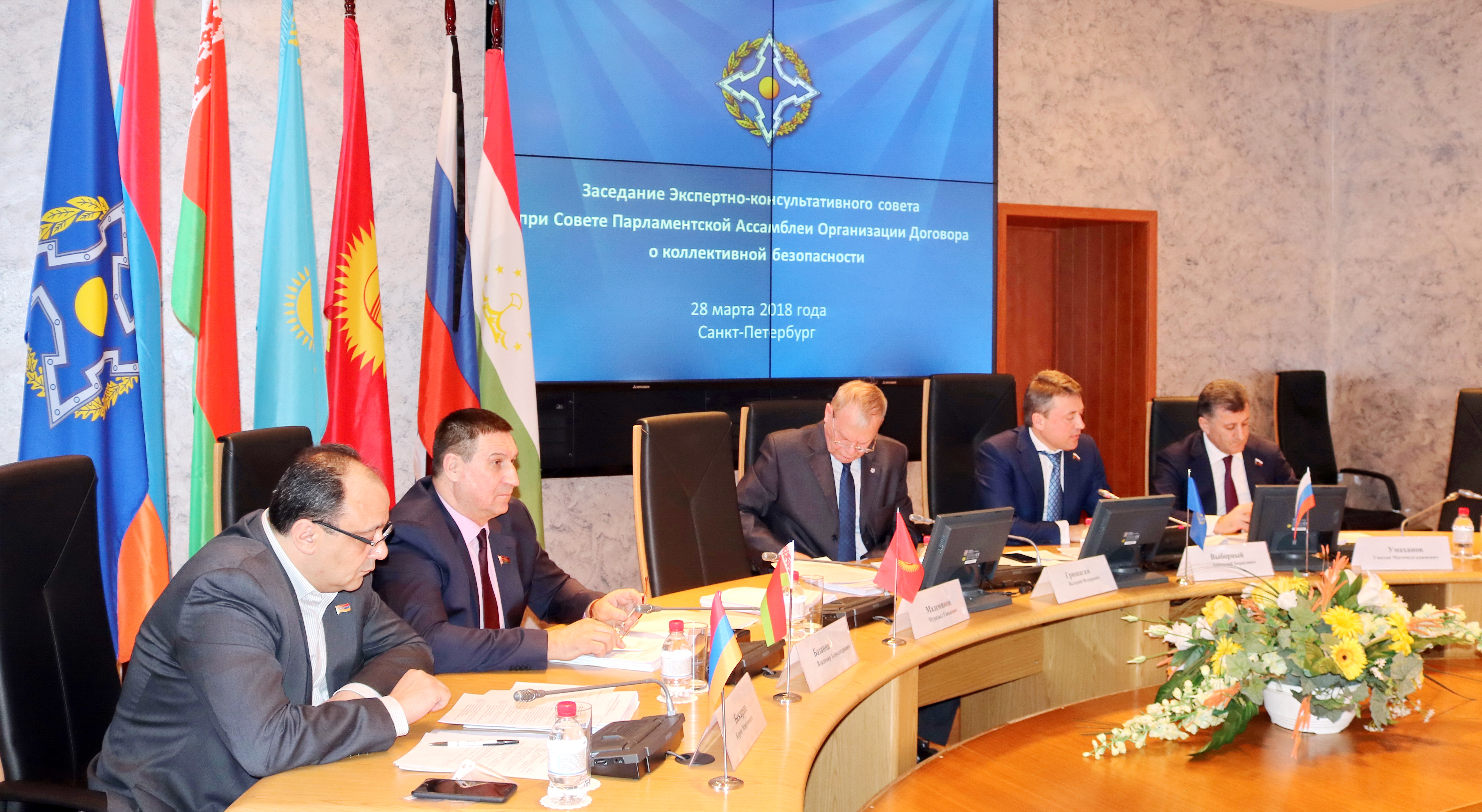 Представители Объединенного штаба  Организации Договора о коллективной безопасности приняли участие  в мероприятиях Парламентской Ассамблеи ОДКБ