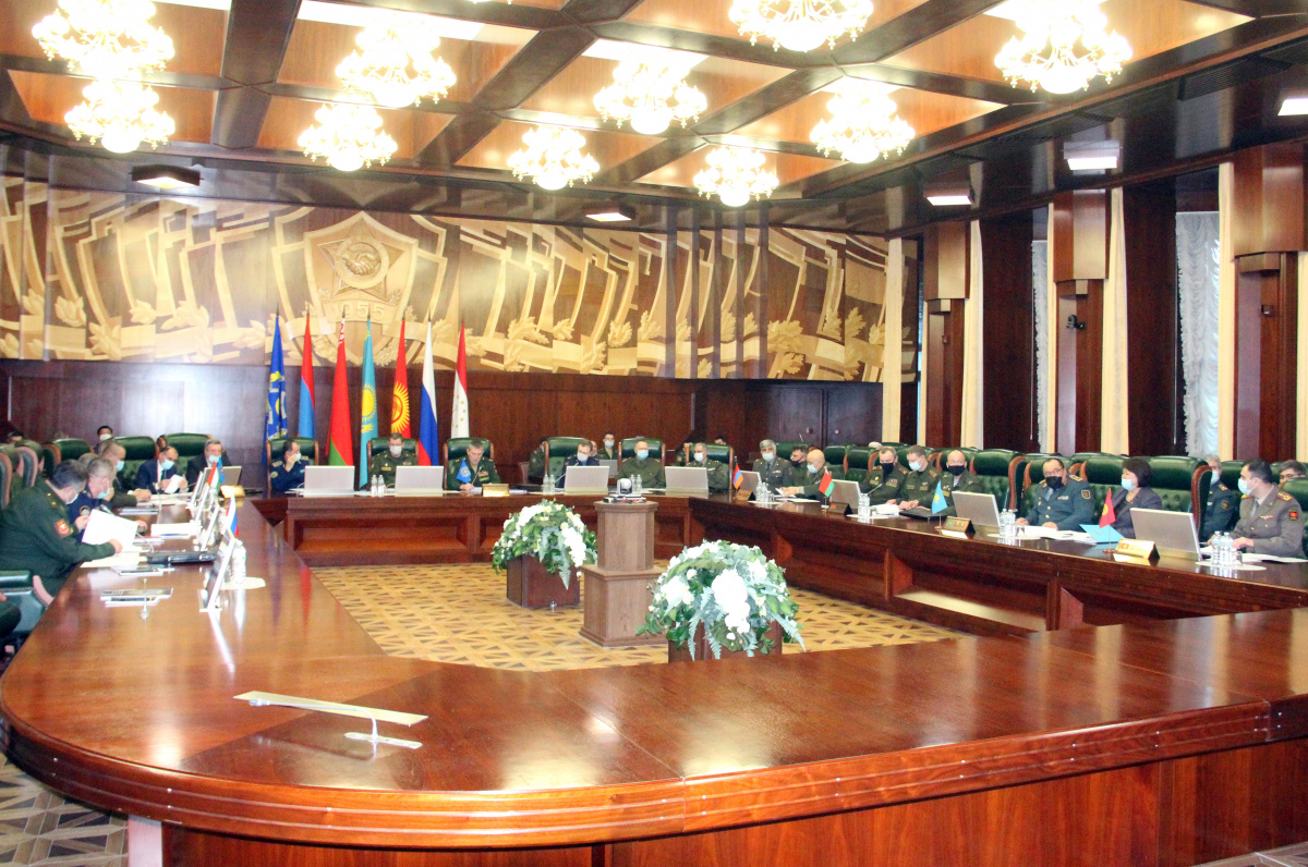 В Объединенном штабе ОДКБ состоялись штабные переговоры по подготовке совместных учений с Коллективными силами в 2021 году