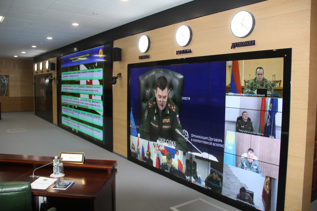 Руководители военно-медицинских служб вооруженных сил государств - членов ОДКБ обсудили вопросы медицинского обеспечения Коллективных сил ОДКБ