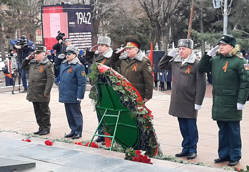 Delegation of the CSTO Joint Staff servicemen took part in the events dedicated to the 80th anniversary of the defeat of the Nazi forces in the Battle of Stalingrad