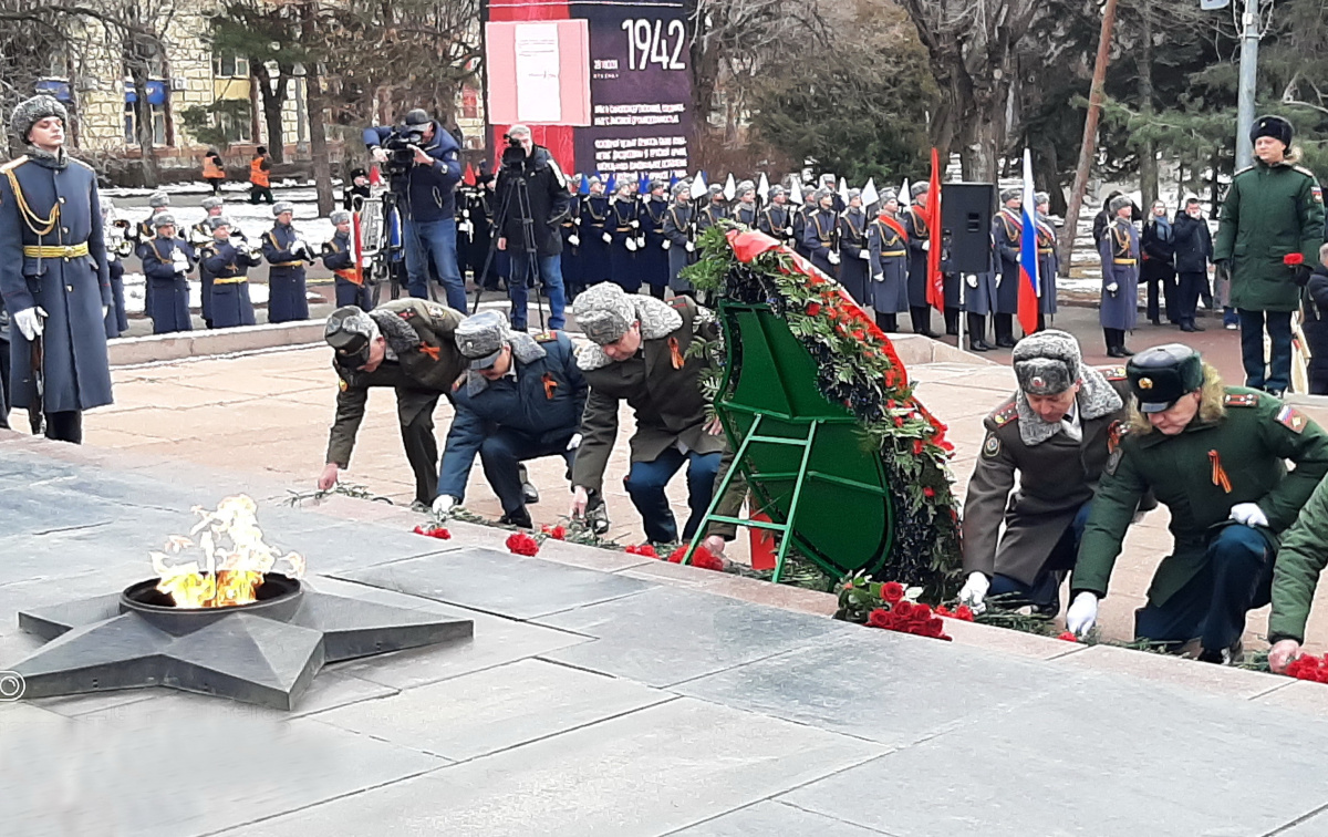 Delegation of the CSTO Joint Staff servicemen took part in the events dedicated to the 80th anniversary of the defeat of the Nazi forces in the Battle of Stalingrad