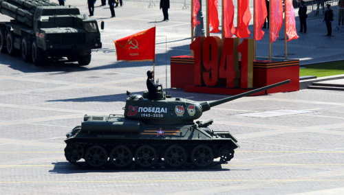 Парадные расчеты вооруженных сил государств – членов ОДКБ приняли участие в Параде Победы на Красной площади