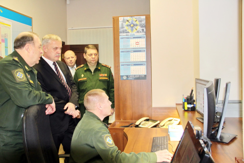 Генеральный секретарь Организации Договора о коллективной безопасности Станислав Зась посетил Объединенный штаб ОДКБ